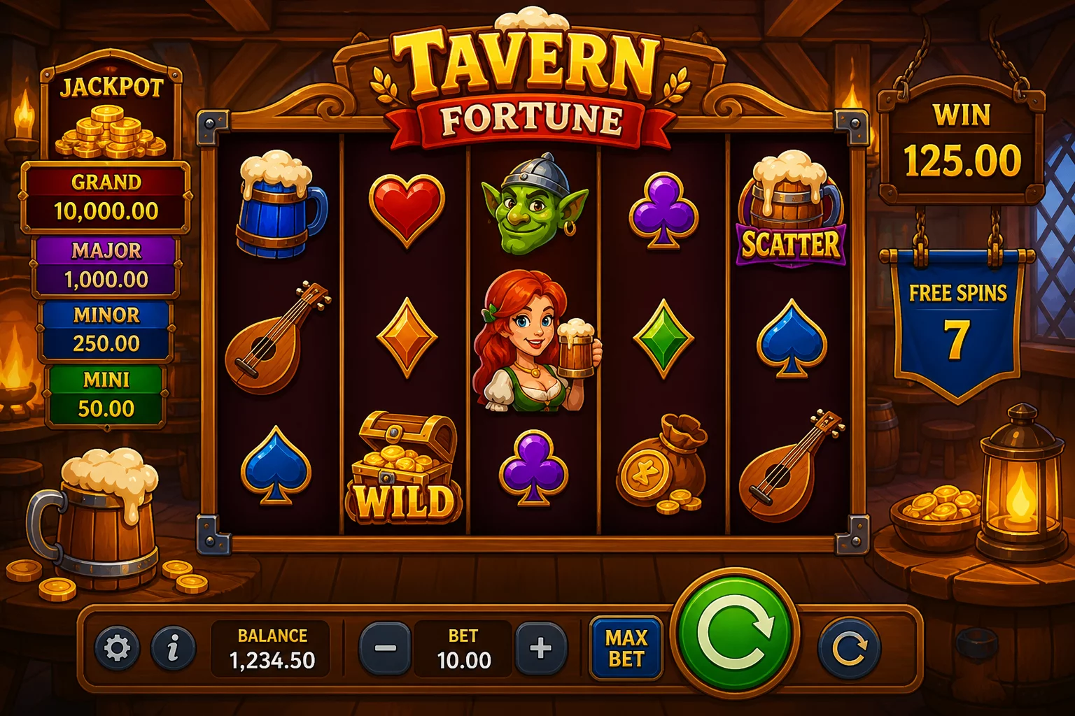 Beer Lucky Haunter Tavern
