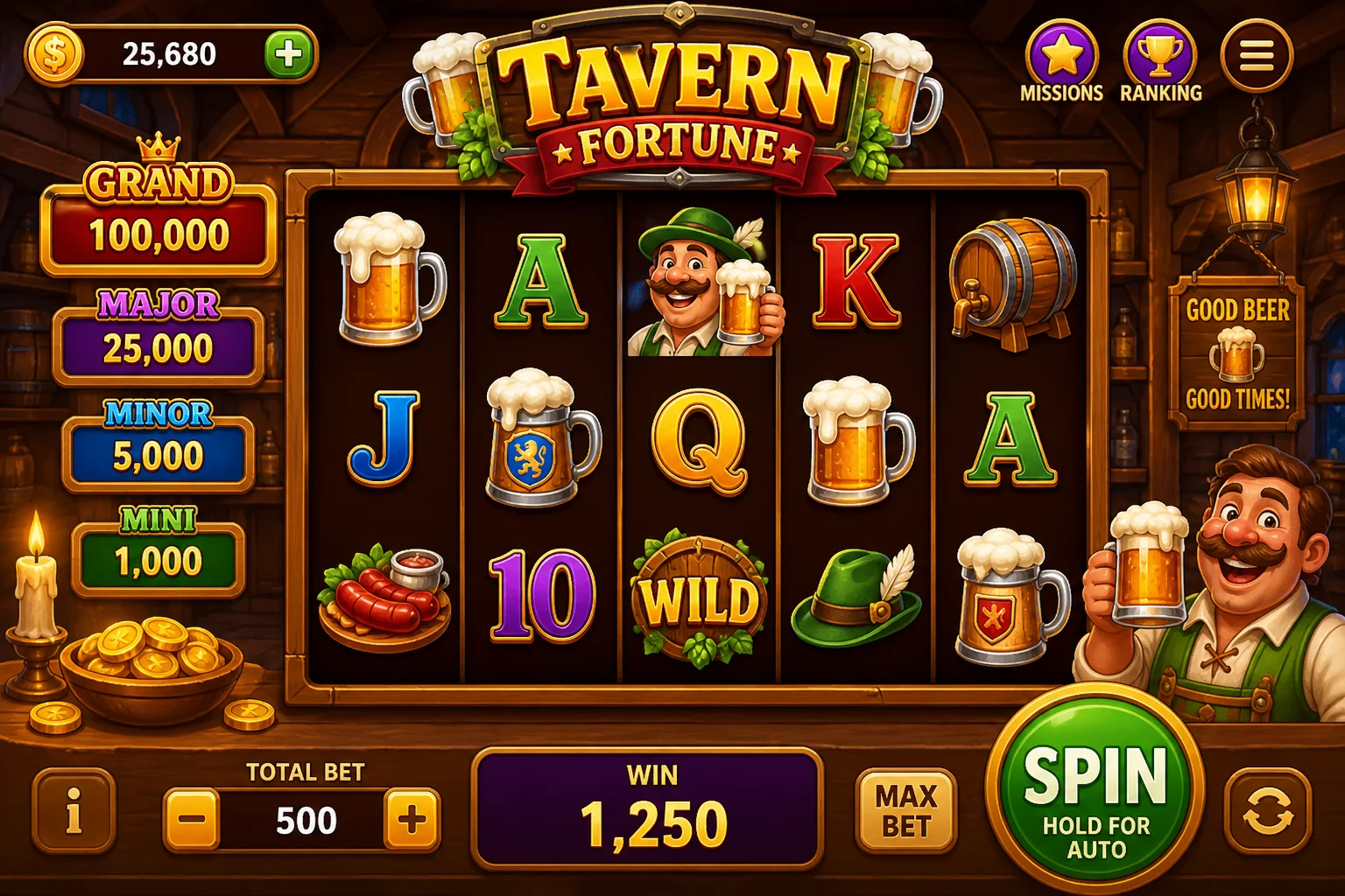 Beer Lucky Haunter Tavern