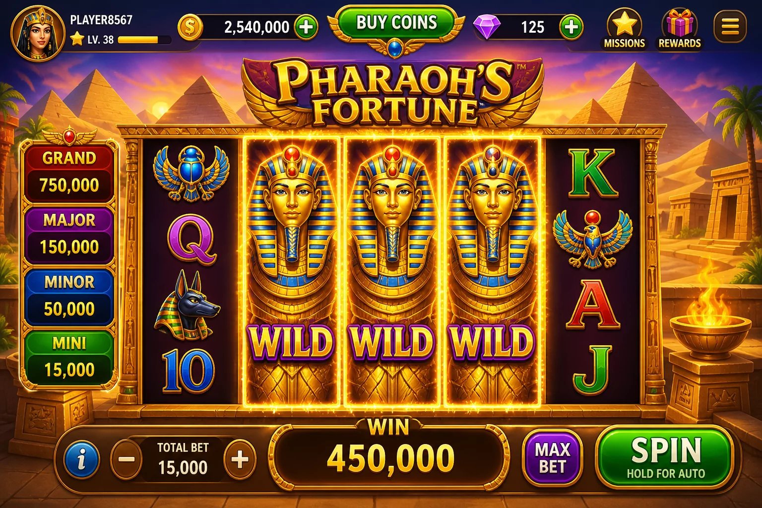 Egypt slot Mystery