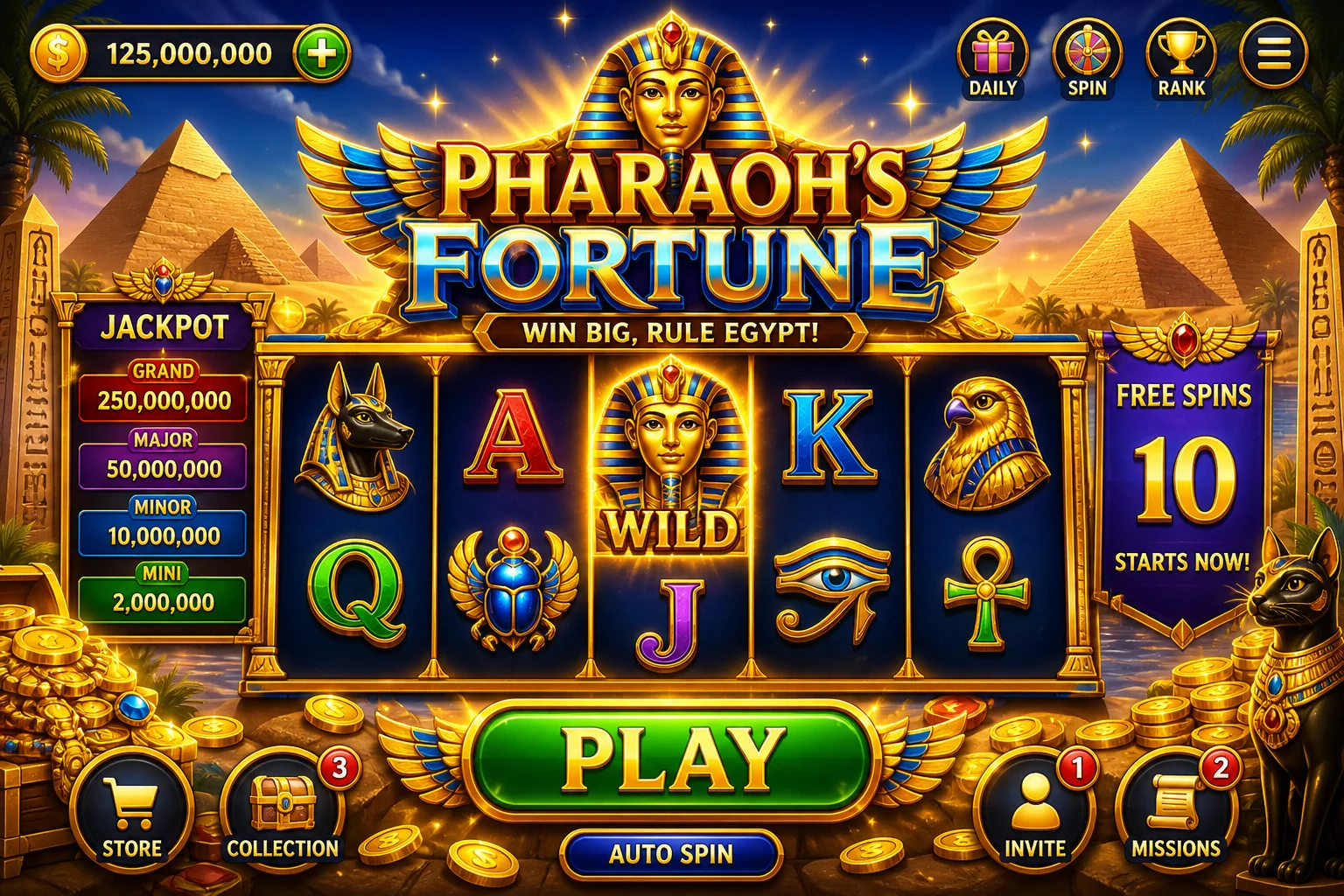 Egypt slot Mystery