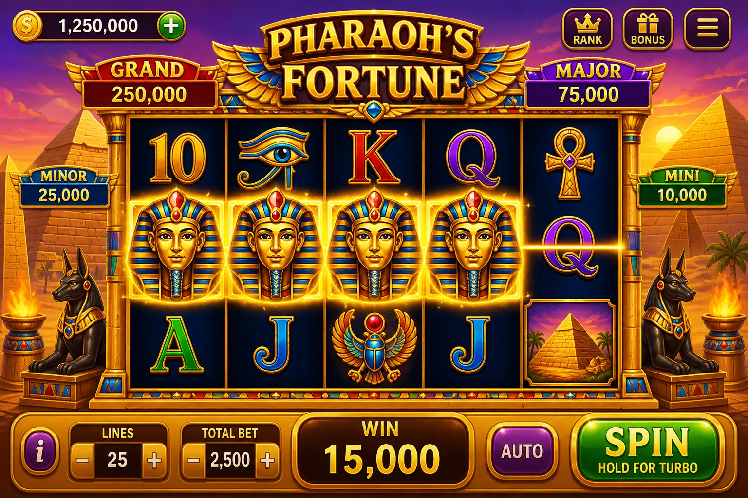 Egypt slot Mystery