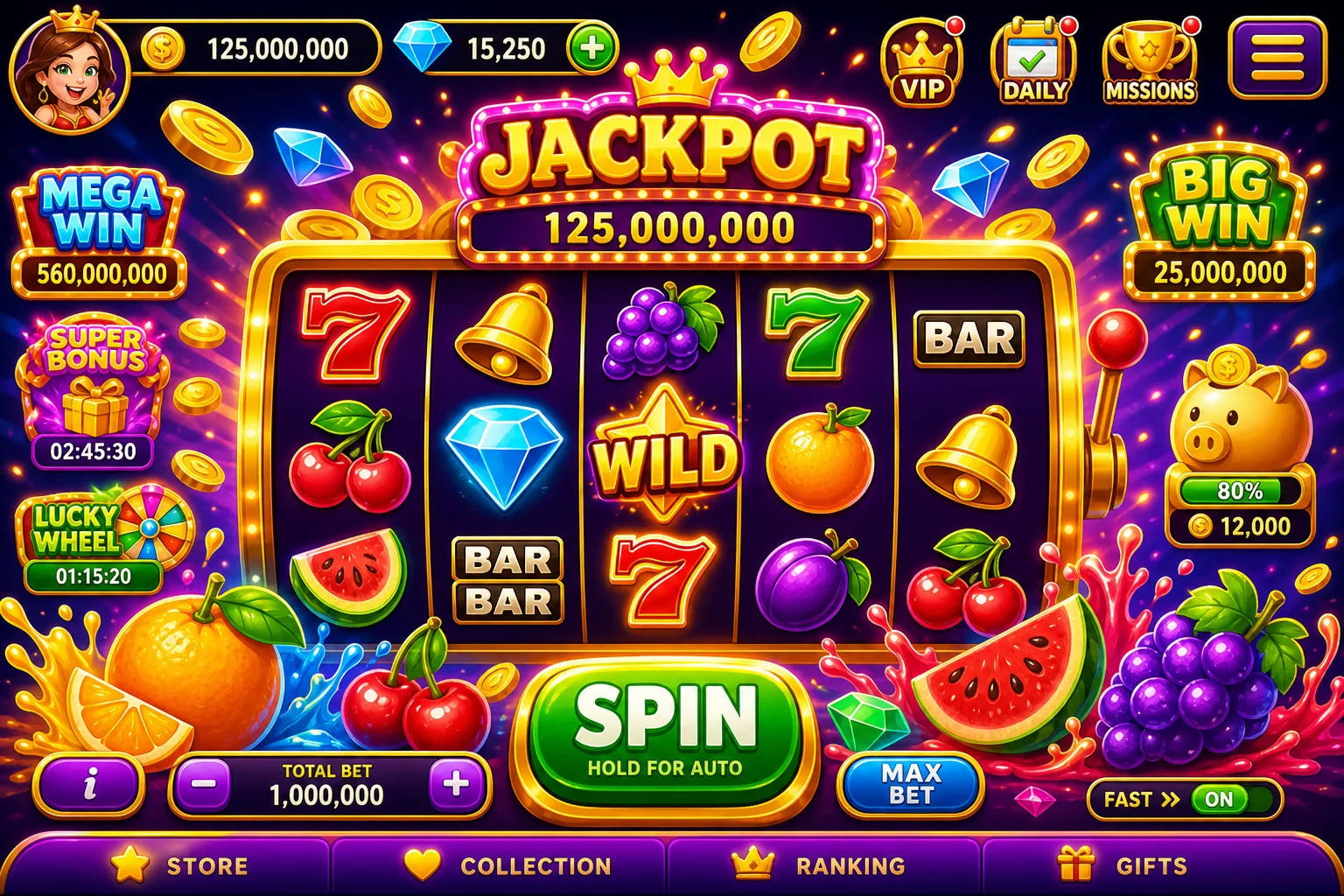 Fruit Cocktail Slot Splash