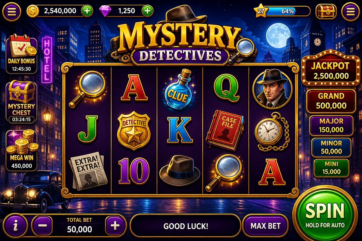 Slot Detective Clue